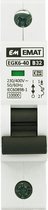EMAT Installatieautomaat 1P 32A B-karakteristiek