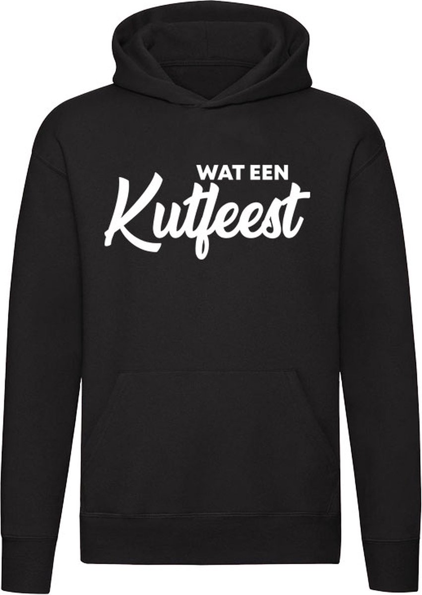 Wat een k t feest Hoodie festival party verjaardag unisex trui sweater bol