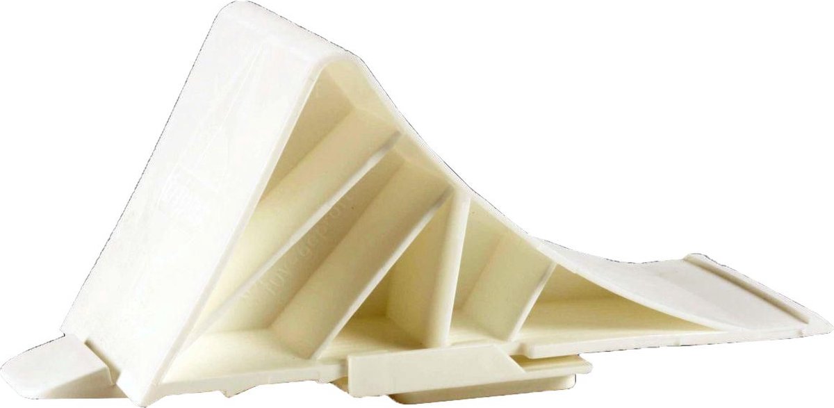 BTP - Wiel keg - Pvc - Wit - incl. houder