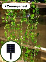 Lierre Garland Solar Energy - Plante Artificielle Suspendue Avec Lumières - Siècle des Lumières Solar Extérieur - Guirlande De Plantes