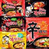 SamCheer HOT Chicken Ramen Noodle Challenge 5 pakjes - Samyang, Nongshim - Verrassende Cadeaus - Cadeaus voor hem en haar - Pikante Noedels