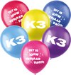 Folat - K3 - Ballonnen 23cm (6 stuks)