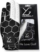 YourGolf Golfhandschoen heren Zwart M - Golf - Sport Accessoires - Golfhandschoen Volwassenen - Golfhandschoenen
