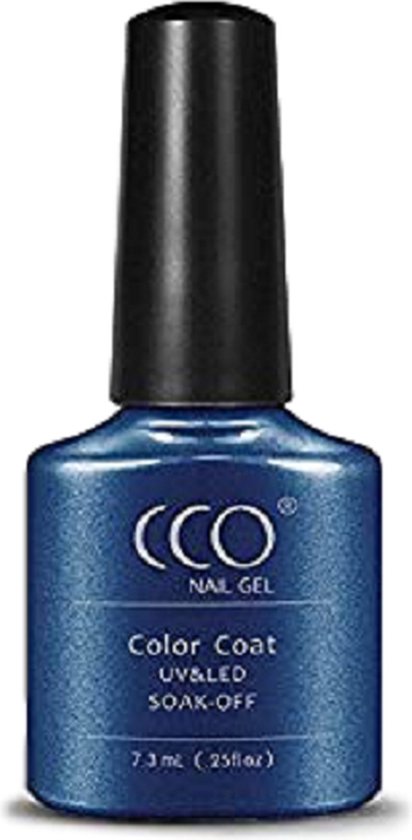 CCO Shellac - Gel Nagellak - kleur The Kings Navy 68070 - BlauwShimmer ...