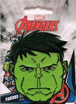 Marvel - Tête de Hulk Avengers - Écusson