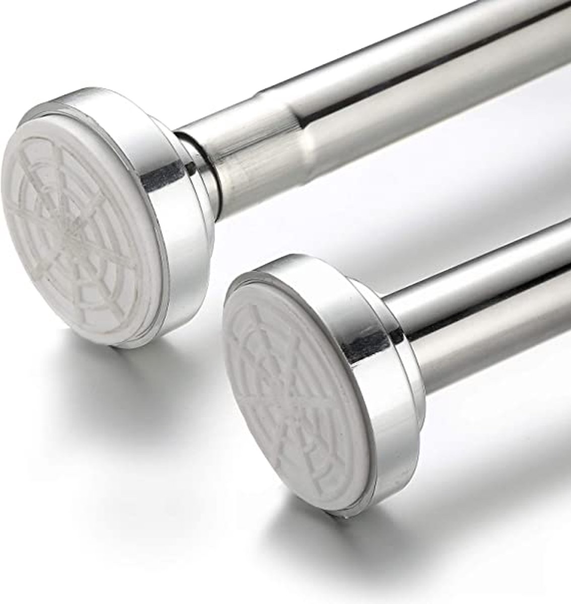 Douchegordijnstang zonder boren 120 tot 230cm Uitschuifbaar Veilige