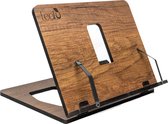 LeafU® Reading Book Stand - Book Stand - Cookbook Stand - iPad - Tablet Stand - Book Holder - Book Holder - Laptop Stand - Noyer