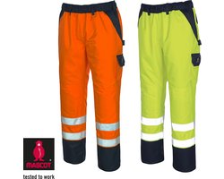 Mascot Safe Image Overtrekbroek 07090-880 - hi-vis oranje/marine - L