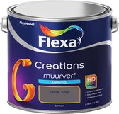 Flexa Creations - Muurverf - Zijdemat - Dark Tulip - 2,5 liter
