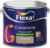 Flexa Creations - Muurverf - Extra Mat - Grungy Roots - 2,5 liter