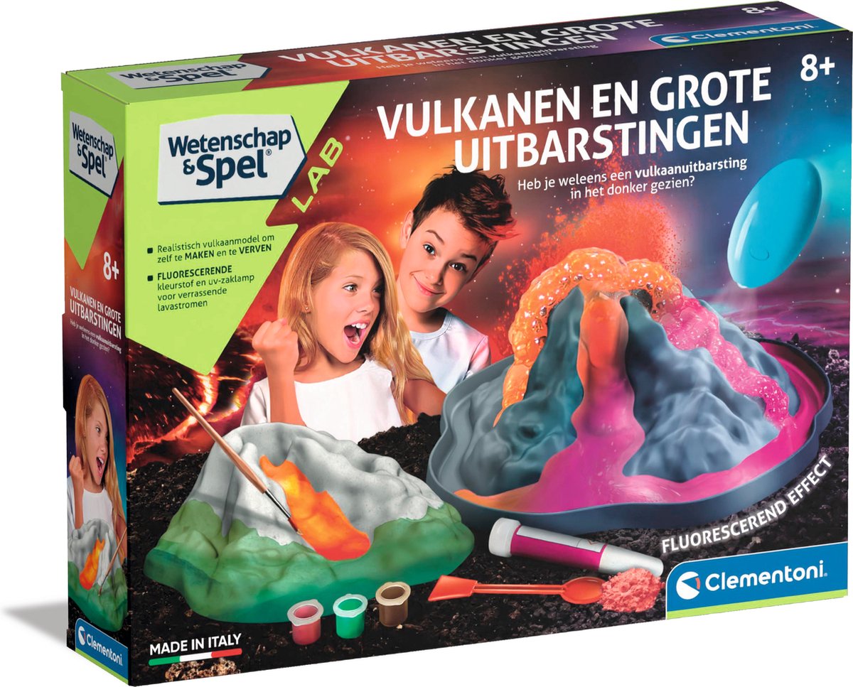Clementoni Wetenschap & Spel, Vulkanen en Grote Uitbarstingen!