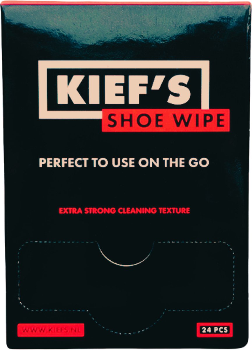 KIEFS Shoe Wipes 24pcs - Sneaker schoonmaken - schoenen doekjes - schoenen onderhouden