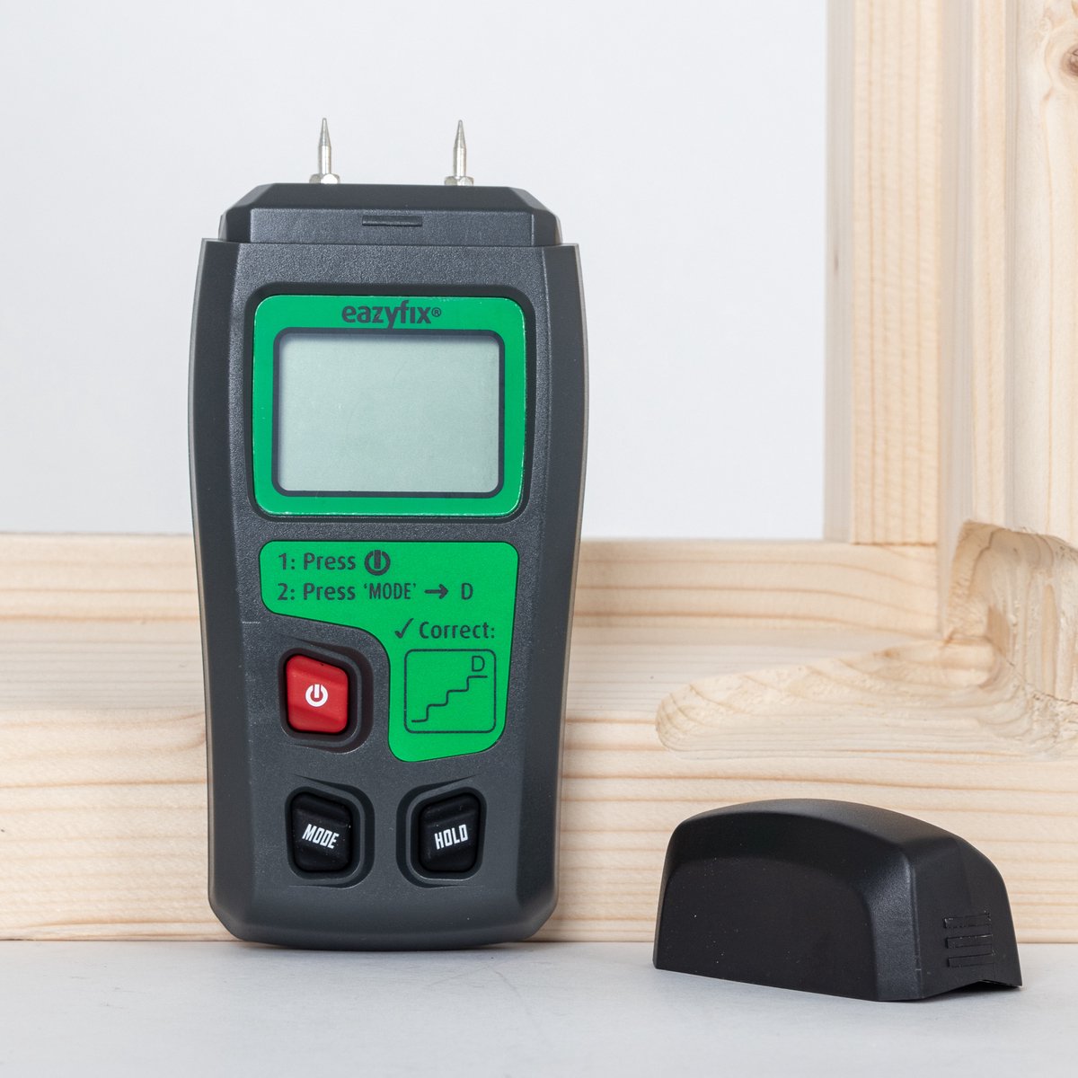 EAZYFIX® Houtvochtmeter - duurzame oplossing - houtrot repareren - vochtigheid hout