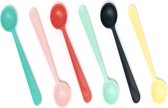 Quy Cup Spoons Set (6 colours x 10PCS = 60 PCS total )