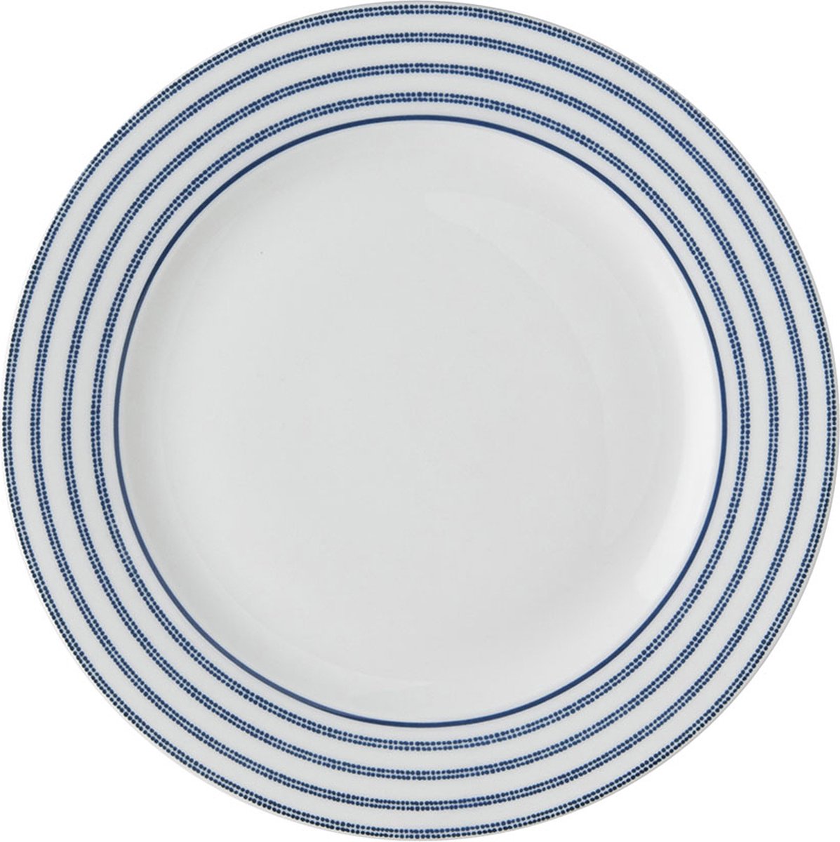 Laura Ashley Blueprint Collectables Borden - Plat - Ø 18cm - Candy Stripe - Kerstservies