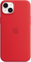 Apple Siliconenhoesje met MagSafe geschikt voor iPhone 14 Plus - Rood