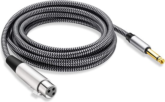 A.H. Cables, K4MMF1500 – Cable de Micro REAN de XLR macho a XLR hembra de 15 metros. – dBS