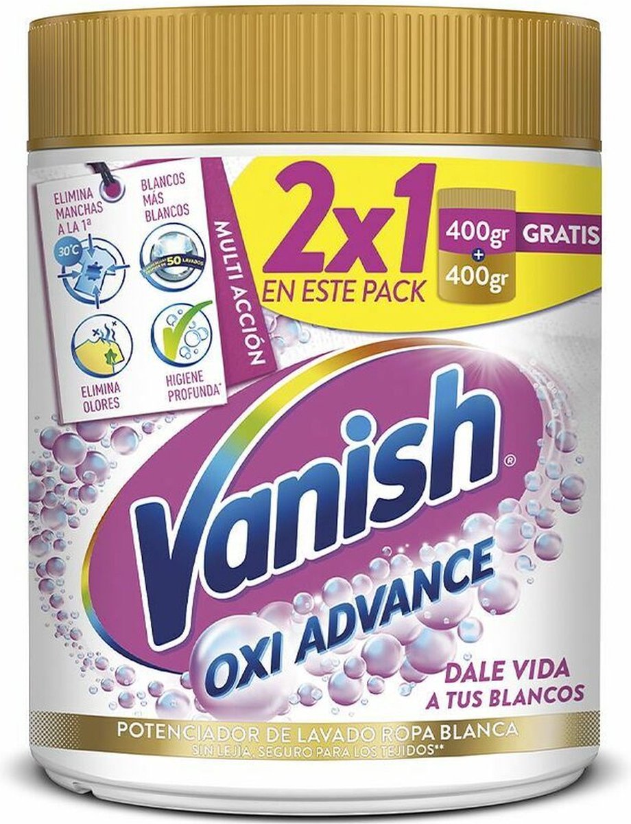 Wasmiddel Vanish Oxi Action Vlekkenverwijderaar Witte kleding (800 g)