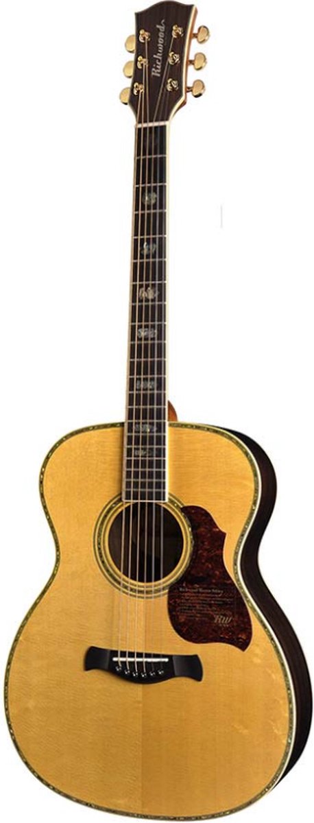 Semi akoestische gitaar Richwood Master Series Auditorium OOO A-70-EVA