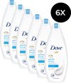 6x Dove Douchegel - Neutral Gentle Scrub 225 ml