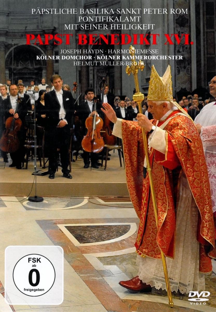 Benedikt XVI, Kölner Kammerorchester, Helmut Müller-Brühl - Haydn: Harmoniemesse Papst (DVD)