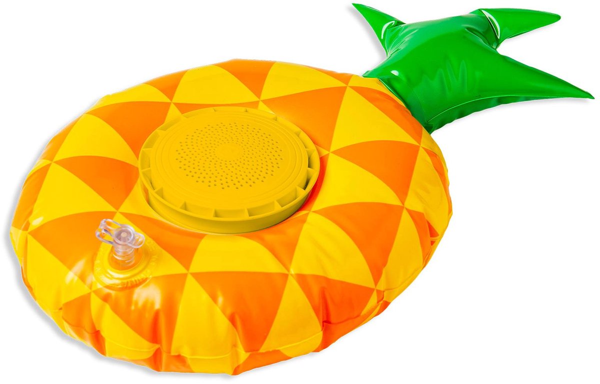 Celly Zwembadspeaker Ananas Bluetooth 3 Watt Geel/oranje