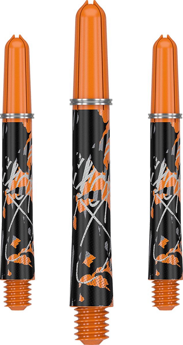 Target Raymond van Barneveld Black & Orange Pro Grip - Dart Shafts
