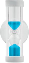Douchetimer - Douchewekker - Doucheklok - Showertimer - Met zuignap - Waterbesparende - Zandloper - 4 minuten - blauw