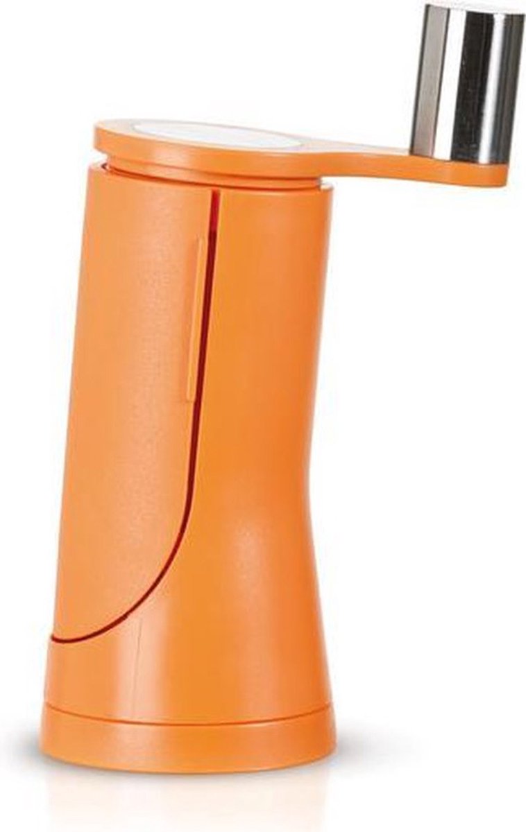 AdHoc Kaasraspmolen Pisa - Kunsstof - Ø 6 x 16 cm - Oranje