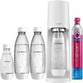SodaStream WIT - MEGAPACK met 3 flessen en CO2 Cilinder ! met grote korting