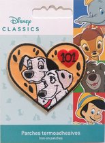 Disney 101 Dalmatiërs - Perdita Pongo hart - Patch