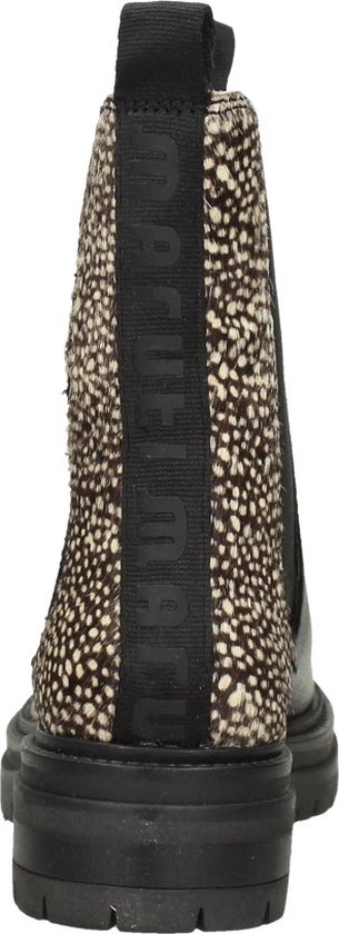 Maruti - Bay Chelsea Boots Pixel Zwart - Black/Pixel Black - 40 | bol.com