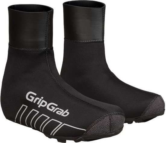 GripGrab - RaceThermo X Waterproof Winter MTB/CX Shoe Cover - Zwart - Unisex - Maat XXL - GripGrab