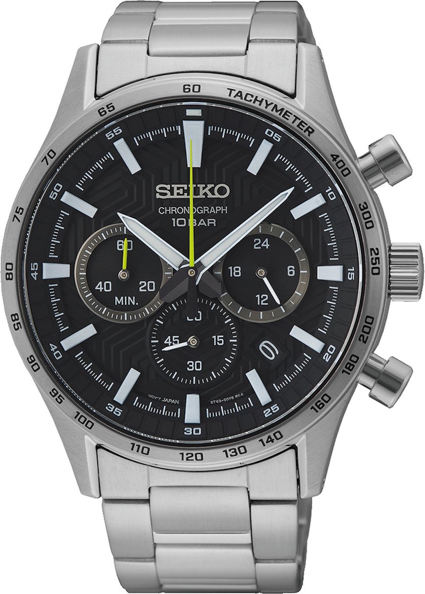 Seiko Chronograph SSB413P1 - Herenhorloge - Ø 43 MM