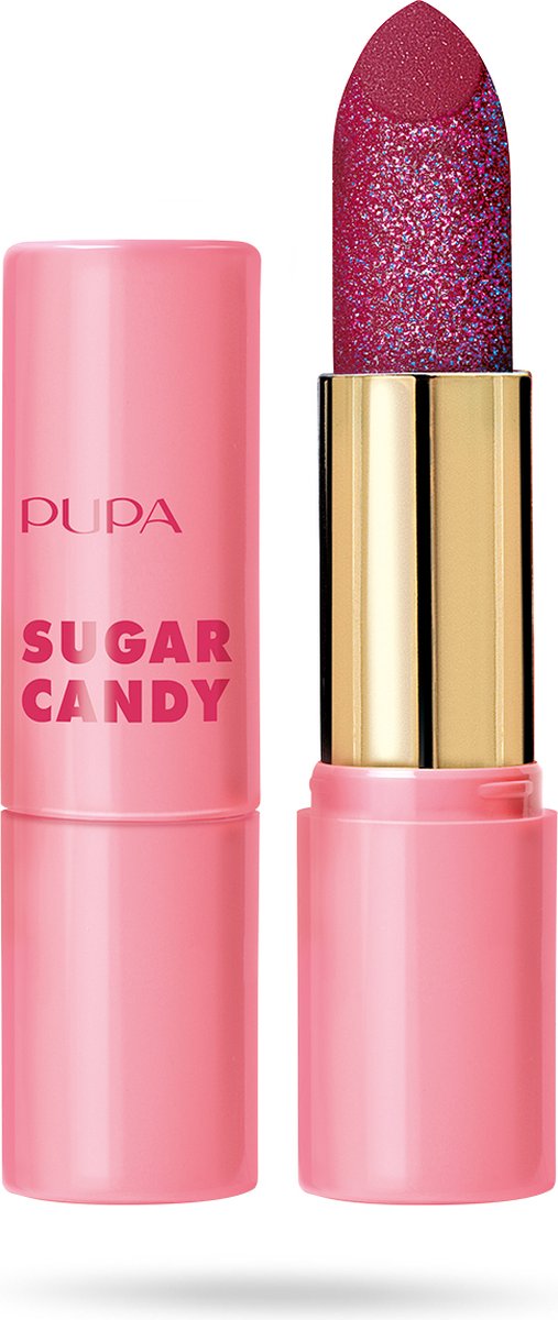 Goedkoopste PUPA Milano Sugar Candy Balm lipbalsem 002 Diamond Cherry Vrouwen 3 g
