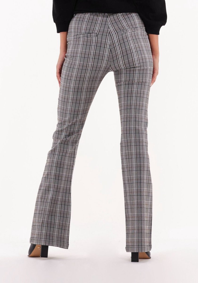 Grijze MINUS Flared broek CARMA FLARED PANT