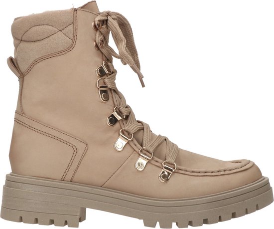 PS Poelman Veterboot - Vrouwen - Beige - Maat 42