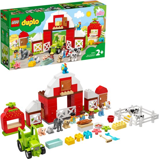 LEGO DUPLO Schuur, Tractor & Boerderijdieren Verzorgen - 10952
