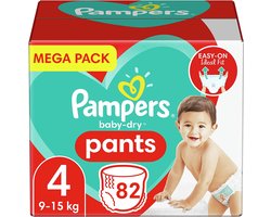 Pampers - Baby Dry Pants - Maat 4 - Mega Pack - 82 luierbroekjes