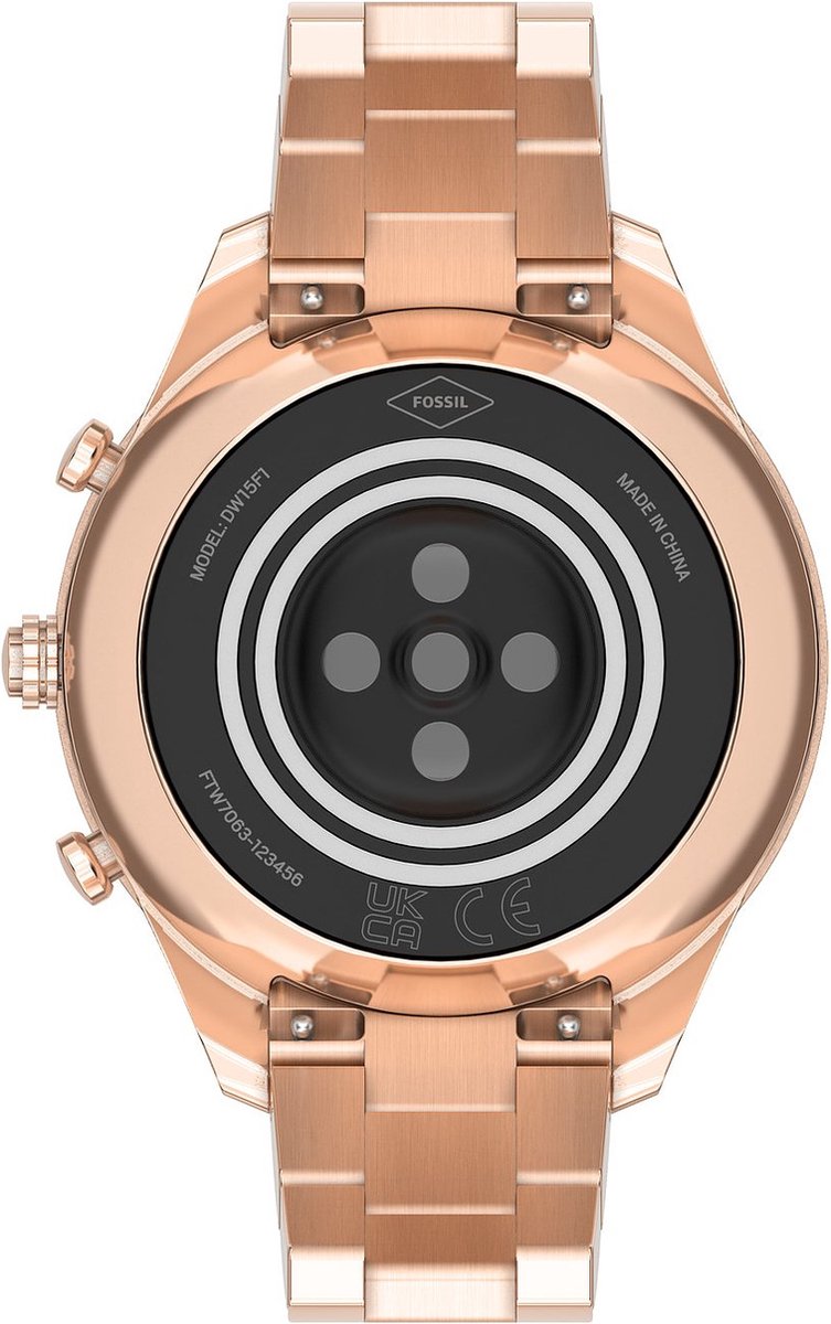 Fossil smartwatch store rose gold
