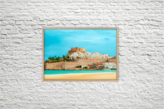 Affiche du château de Peniscola | Affiche de la nature | Affiche château| Affiche de la nature