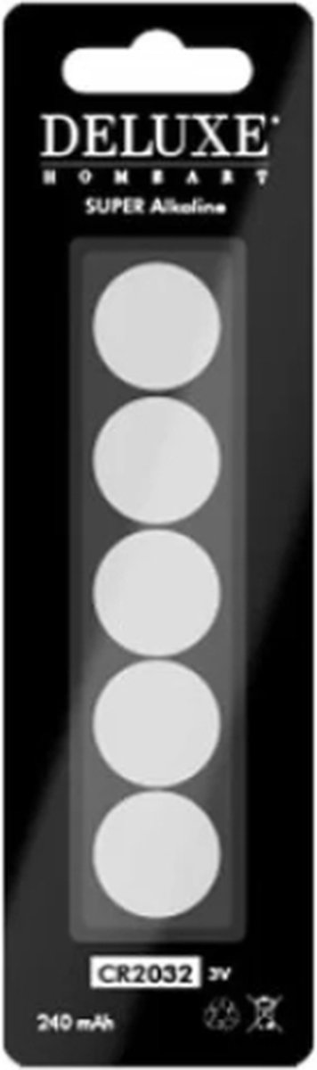 CR2032 -batterij voor afstandsbediening LED kaarsen - Deluxe Homeart