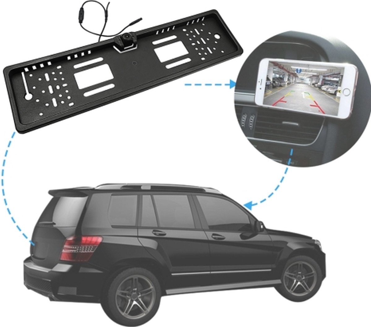 PolarLander 5V Auto USB Draadloos WIFI Blind Spot Voor Achter Zijaanzicht DVR Camera 1280 * 720 WiFi Auto Camera voor iPhone en Android door APP PolarLander 5V Auto USB Draadloos WIFI Blind Spot Voor Achter Zijaanzicht DVR Camera 1280 * 720 WiFi Auto Camera voor iPhone en Android door APP
