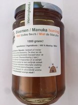 Honingland : Bloemen & Manuka honing , UMF Active 10 + │MGO 100 +    crème 1000 gram.
