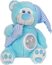 Projector Sleeping teddy bear blue