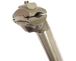 Zadelpen ATB Kalloy ø25,8mm / 300mm aluminium - zilver