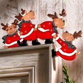 Kerst - Decoratie - Kerstartikelen - Hoek - Winter - Kerstdecoratie - Muur - Home Decor - Rendier