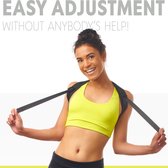 Move - Rug Corrector - Houding Correctie - Postuur Corrector - Rugbrace - Rugband - Man en Vrouw - SLIM - Zwart - One size