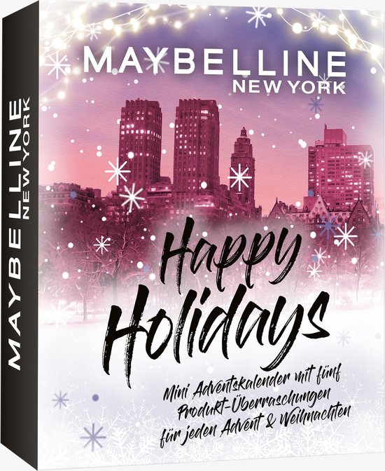Calendrier de l\'Avent 2019 - Maybelline New York