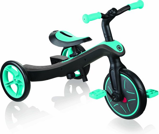 Globber Trike Explorer 2 in 1 in Teal van Globber — afbeelding 2